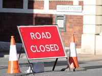 Essential maintenance closes roads