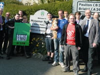 £400 raised for Radio Station garden