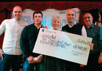 Local company mark 40th Anniversary with generous donation to WaterAid