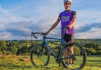 Elliot pedals up valuable support for charity