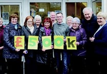 Party held to celebrate volunteers’ half a million pounds of fundraising