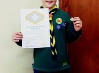 Henry reaches the top!