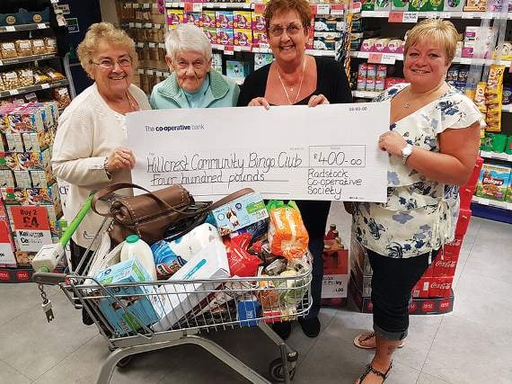 Community Bingo Group gets a ‘Full-House’ from Radstock Co-op