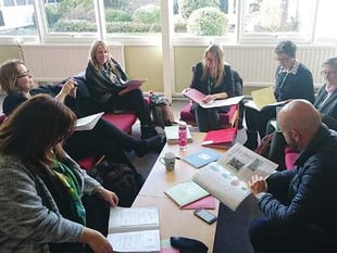 Norton Hill staff welcome European counterparts