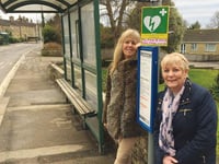 Peasedown campaign sees new bus shelter installed