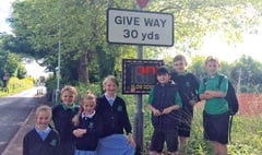 Villagers to raise money for speed sign