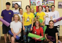 Charity yoga classes raise money for cancer research