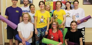 Charity yoga classes raise money for cancer research