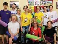 Charity yoga classes raise money for cancer research