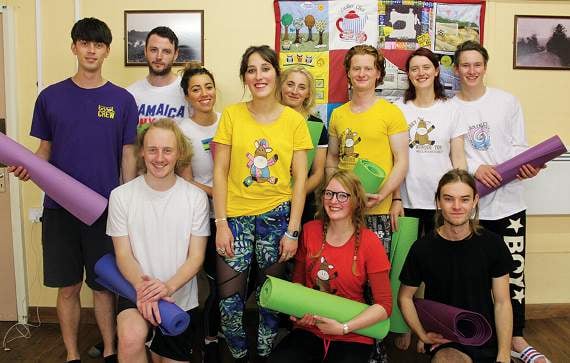 Charity yoga classes raise money for cancer research