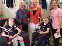 Fundraising at Farmborough Floral Art