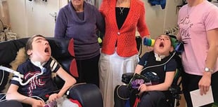 Fundraising at Farmborough Floral Art