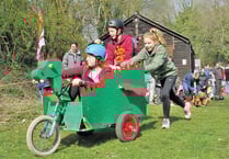Scouts on their Soapbox!