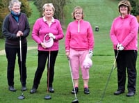 Wells Golf Club pretty in pink for fundraising Stableford