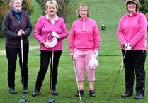 Wells Golf Club pretty in pink for fundraising Stableford