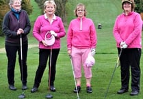 Wells Golf Club pretty in pink for fundraising Stableford