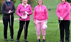 Wells Golf Club pretty in pink for fundraising Stableford