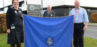 Circle pledge respects to The Royal British Legion