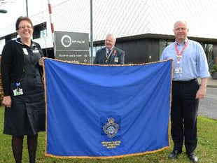 Circle pledge respects to The Royal British Legion