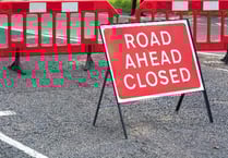 Road closures in the area