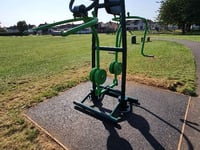 Fitness equipment and new running track for Westfield