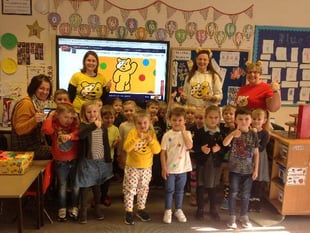 School raises over £400 for Children in Need