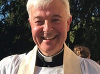 A belated welcome to St John's, Rev'd Guy