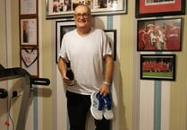343,783 steps later, Paul takes a well-earned rest
