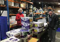 Cadbury's Easter Eggs a welcome donation for Foodbank