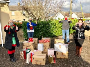 Thirty families in Peasedown to be fed this Christmas thanks to local charity