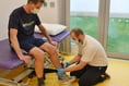 The latest rehabilitation technology helps RUH patients recover from serious knee injuries
