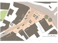 Works begin on new Market Square in Midsomer Norton