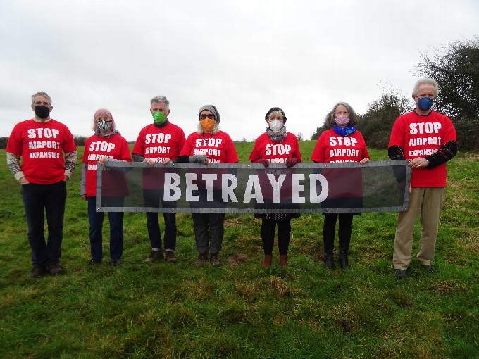 Local campaigners feel betrayed by Bristol Airport decision