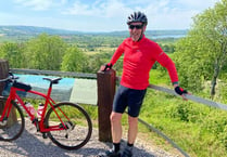 Retired Clutton resident takes on 1,000 mile sponsored bike ride for Mind