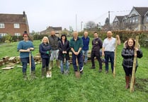 Peasedown plants 500 trees for HM The Queen’s Platinum Jubilee