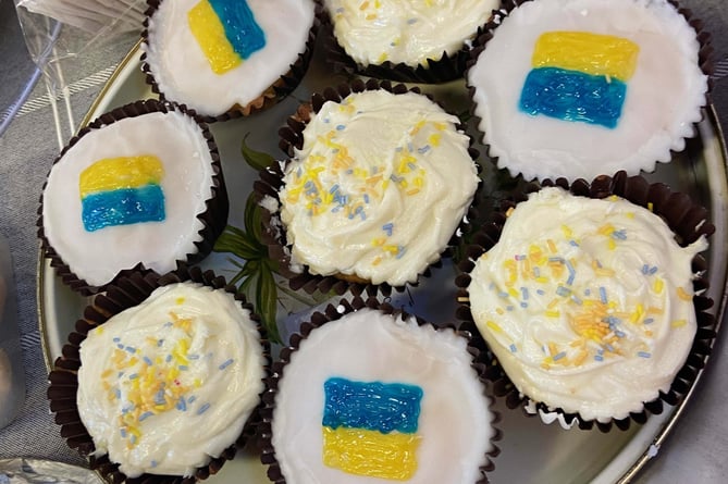 Peasedown Hive Community centre held a bake sale to raise much-needed funds for those suffering in Ukraine. 
