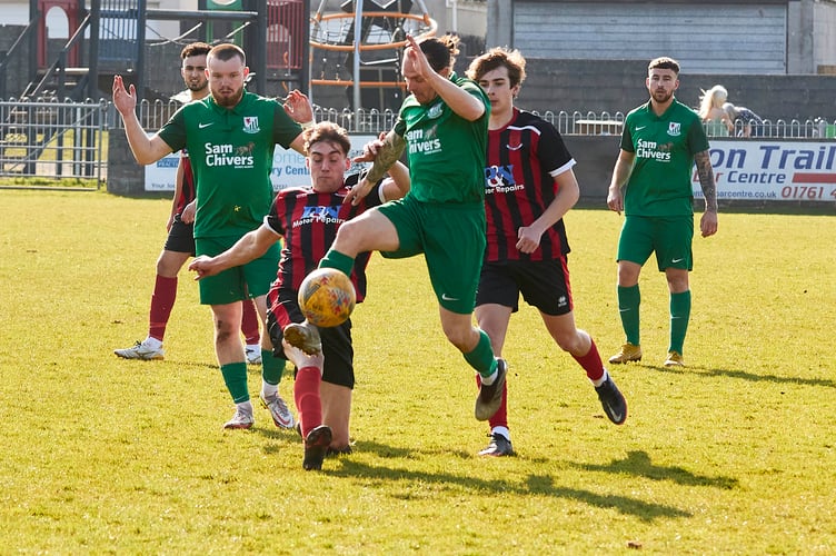 Welton Rovers’ take the win against Bishop Lydeard.