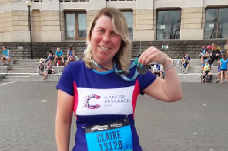 Local resident, Claire Chivers raised money for Cancer Research UK.