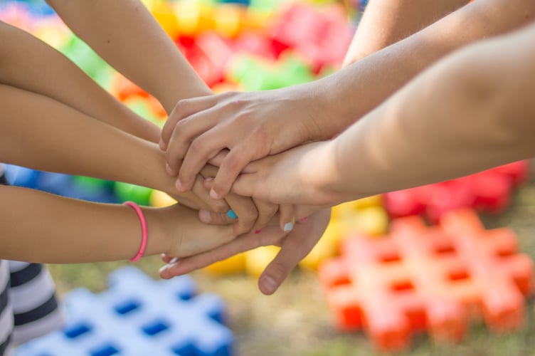 Children’s hands