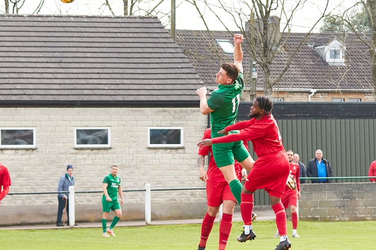 Welton Rovers beat Lebeq United 3 - 1.
