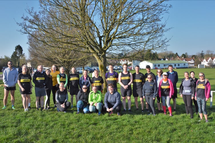 Somer Runners’ beginner’s group. 
