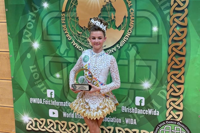 Rosie Rendell was crowned the World Irish Dancing Champion in Germany. 