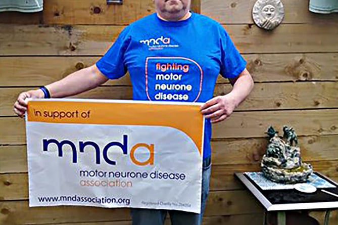 Jason Preston is raising money for Motor Neuron’s Disease in memory of his mother. 