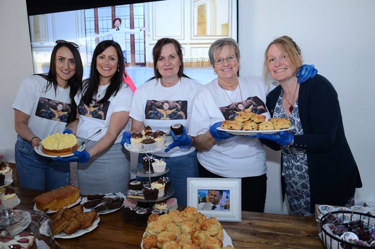 Volunteers at Tucker’s Grave sold cake and refreshments. 