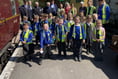 Welton school children visit Midsomer Norton Station