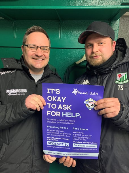Ian Nockolds and Tom Smith, the Welton Manager.