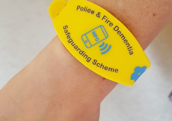 AF&RS Dementia wristbands.