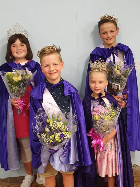 Midsomer Norton Carnival King’s and Queen’s of 2019.