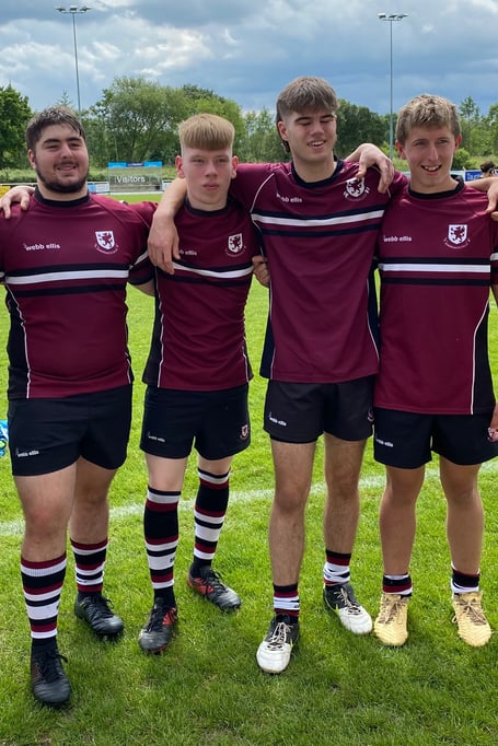 Midsomer Norton Rugby Club players chosen for Somerset County U17’s. 