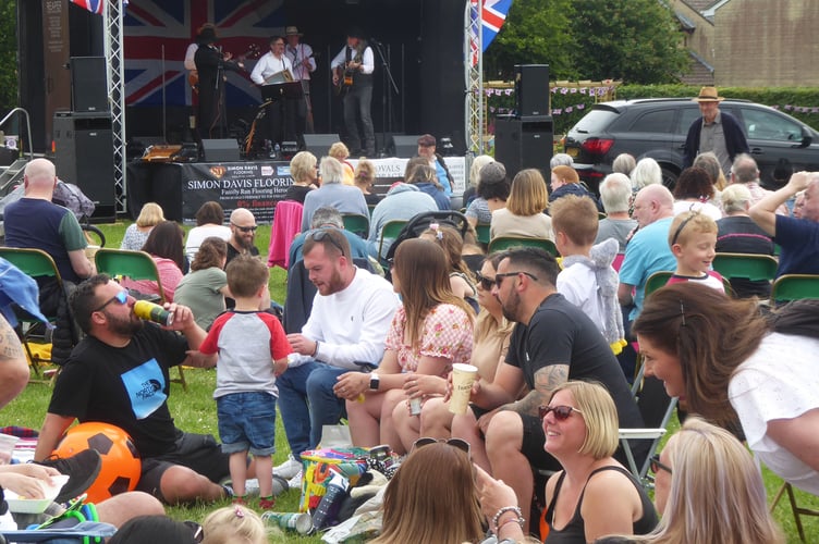 Peasedown St John held their Party in the Park over the Jubilee weekend. 